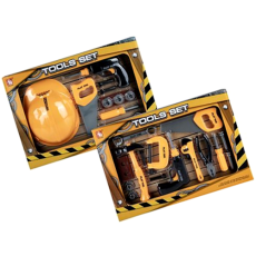 Boys playset constr tools 44x32cm